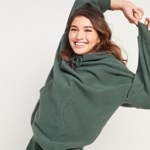 Cozy fleece cowel hoodie!!